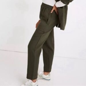 Madewell Olive Quilted Shorts